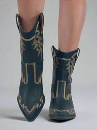 Nantes Western Boot - Black