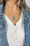 Sand And Sea Necklace Shell