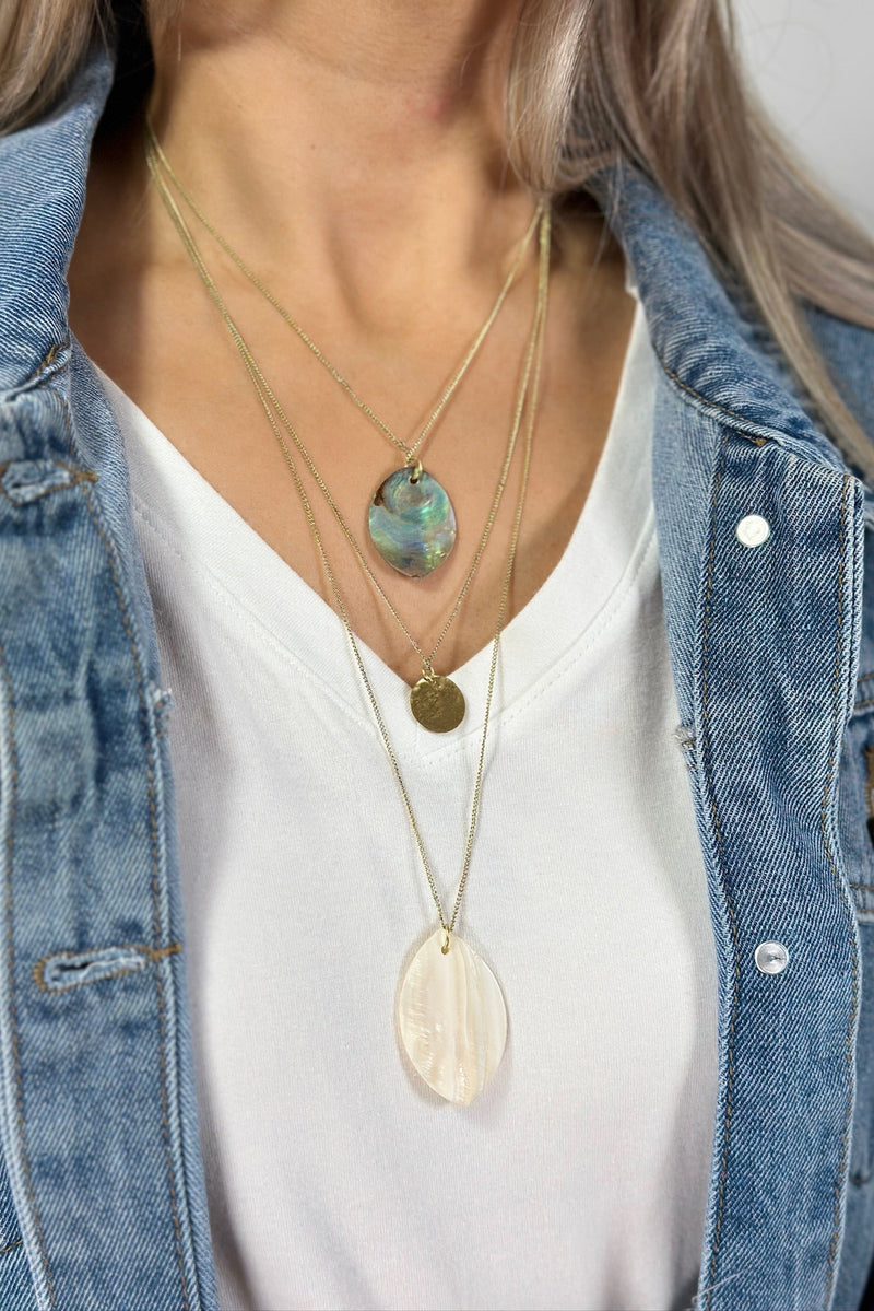 Sand And Sea Necklace Shell