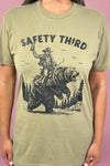 Safety Third Grizzly Tee - Green