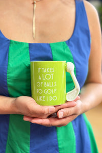 Takes A Lot of Balls Funny Mug