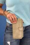 Annie Multi Section Wallet - Sage