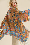 Flowy Summer Kimono Almond