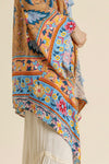 Flowy Summer Kimono Almond