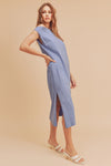 Bella Dress - Periwinkle