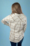 Beige & Brown Plaid Flannel