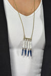 Huntress Navy Necklace