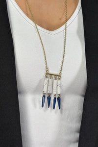 Huntress Navy Necklace