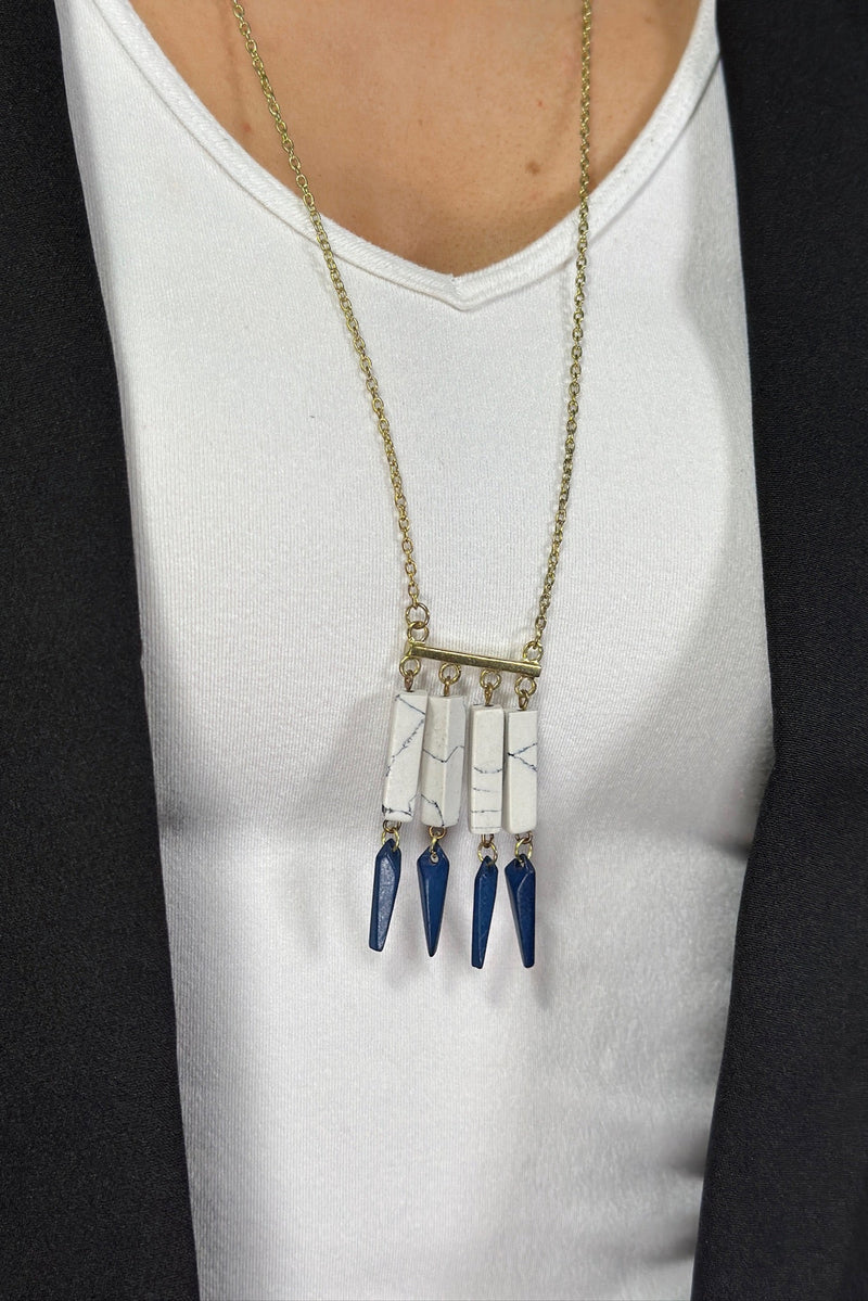 Huntress Navy Necklace