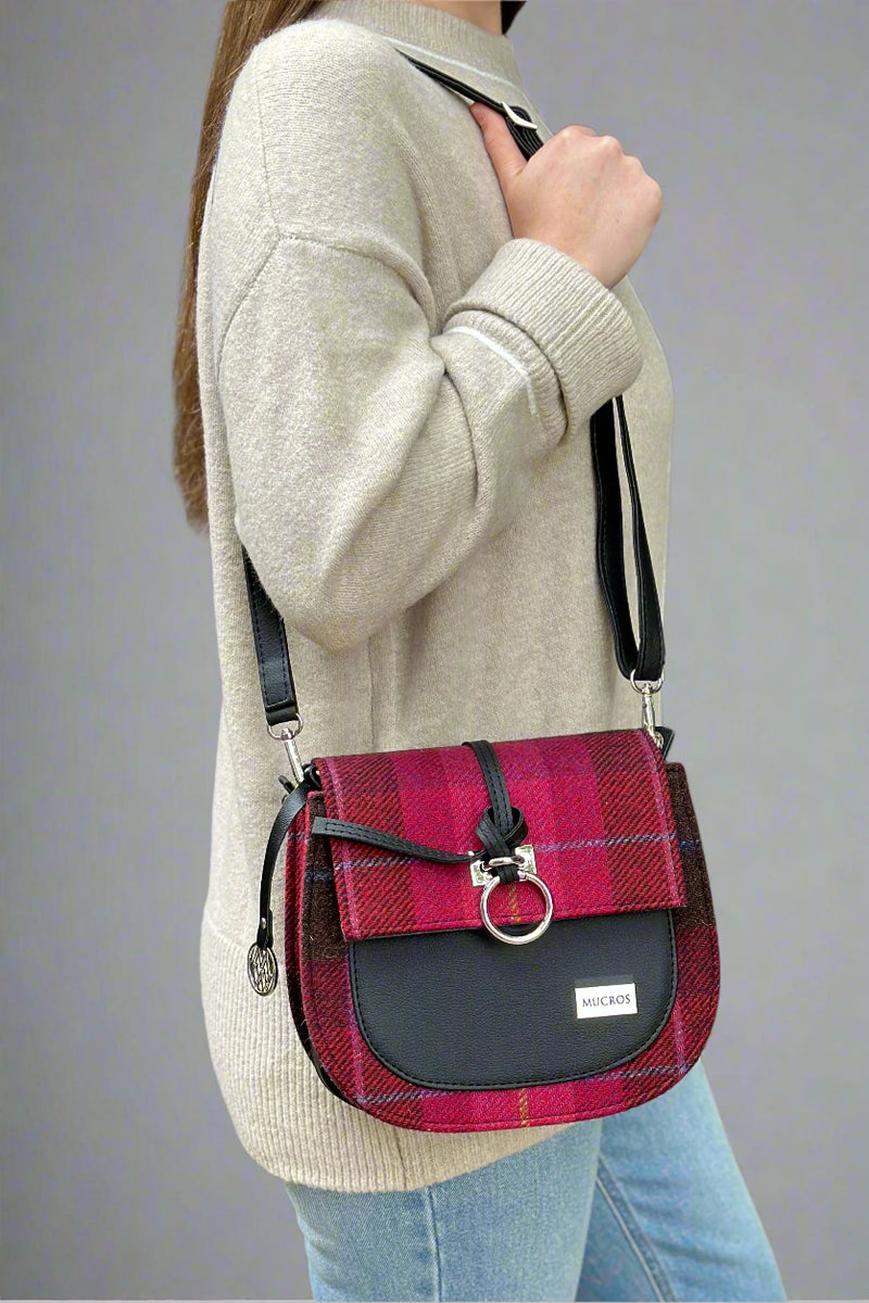 Grace Bag - Fuchsia Plaid