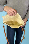 Straw Clutch Crossbody Bag