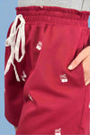 Sweet Cherries Shorts - Red