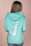 Door County Peninsula Doodle Hoodie Blue