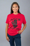 Tokyo Record Store Tee - Red