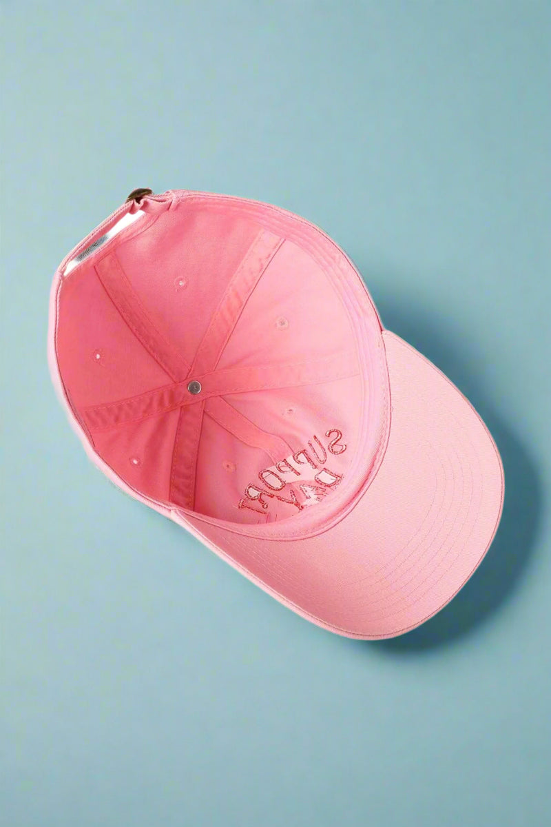 Support Day Drinking Baseball Cap - Pink