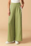 Solid Woven Pant - Sage