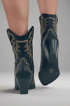 Nantes Western Boot - Black
