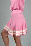 Mini Skater Sweater Skirt - Pink