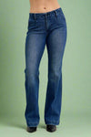 Mid Rise Bootcut Trousers - JB146