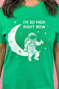 So High Graphic Tee - Green