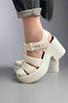 Scented Melissa Lulu Heel - Beige