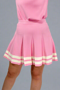 Mini Skater Sweater Skirt - Pink