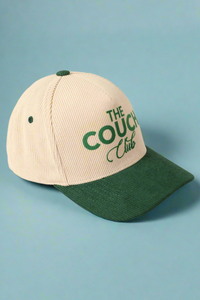 The Couch Club Corduroy Cap - Green