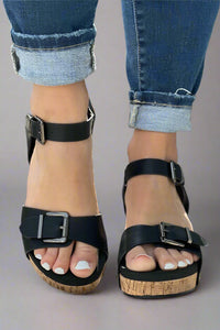 Romy Sandal - Black