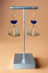 La Malicieuse Marine Half Moon Earrings