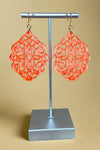 Coral Statement Earrings