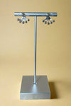 Cute Ball Ear Jacket Silver