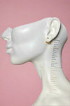 Cute Ball Ear Jacket 18K Gold