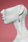 Mint Marble Earrings