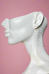 Cute Square Ear Jacket 18K Gold