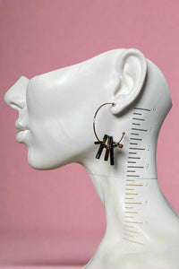 Silver&Gold Tube Hoops