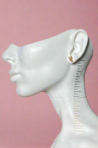 Shooting Stars Stud Earrings 18k Gold