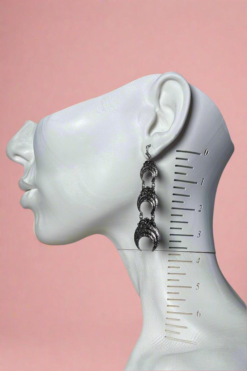 Textured Western Dangle Earrings