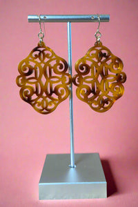 Tortoise Statement Earring