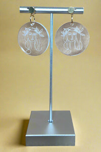 Picasso "Head Of A Woman" Earrings