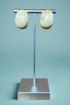 Stone Half Hoop Ivory