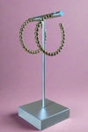 Gold Dipped Bubble Hoops - Gold