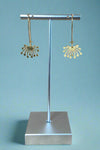 Dandelion Fluff Earrings - Gold