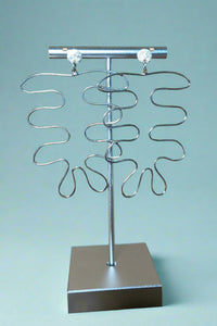 Matisse Wire Earrings - Silver