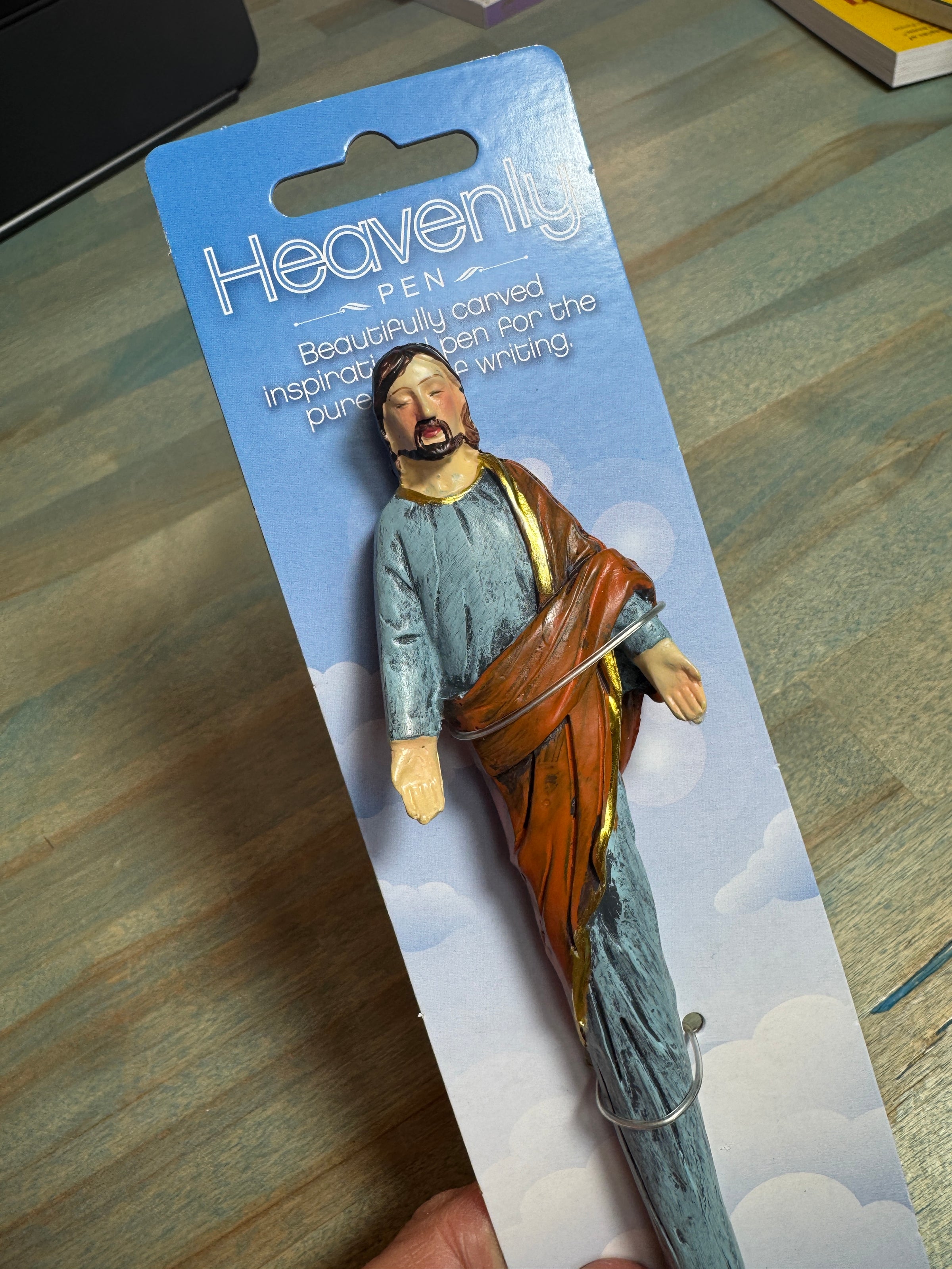 Inspirational Jesus Polyresin Pen