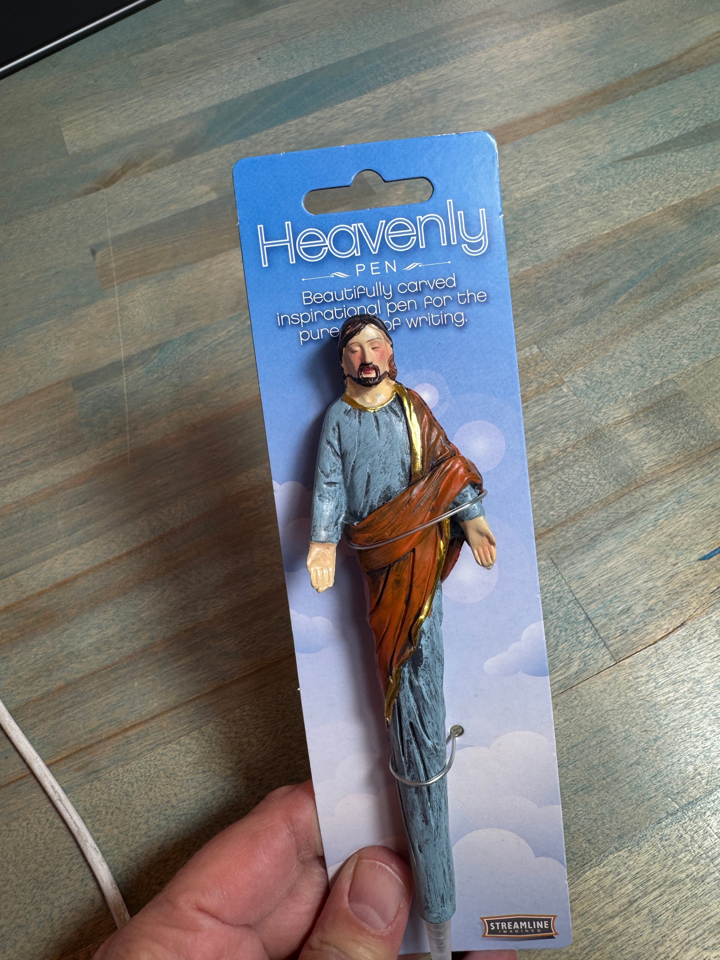 Inspirational Jesus Polyresin Pen
