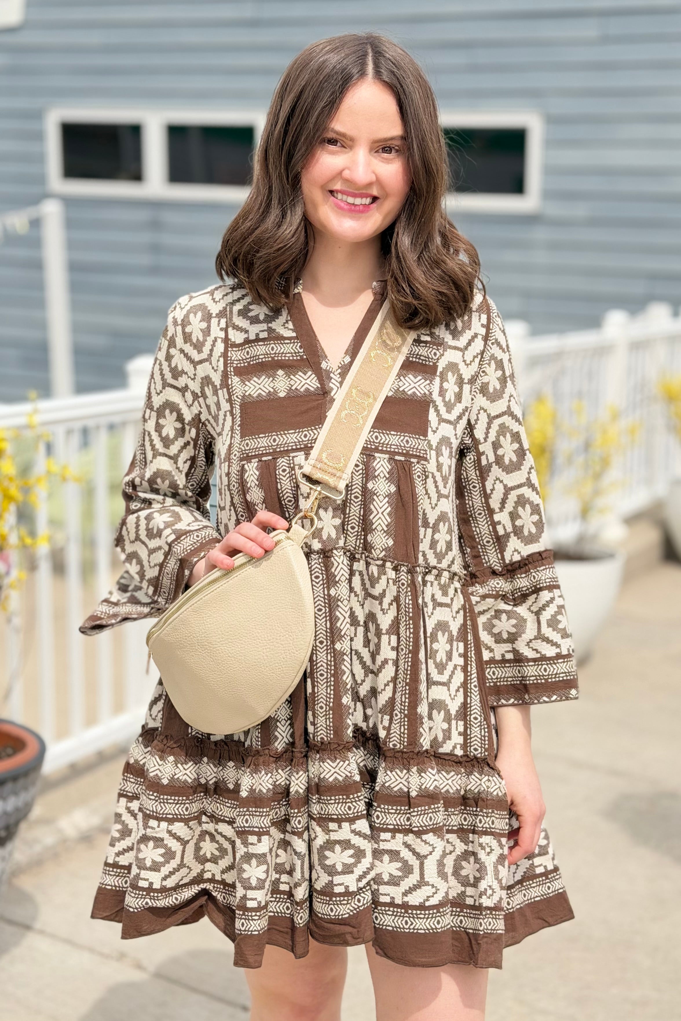Vibrant Vegan Sling Bag - Ivory