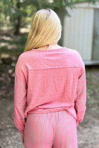 Striped Patchwork Top