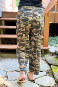 Barrel Fit Utility Pants - Camouflage