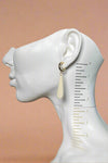 White&Gold Earrings