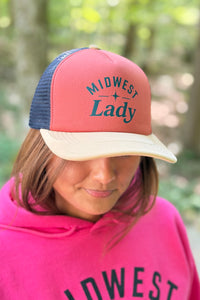 Midwest Lady Trucker Hat - Sienna